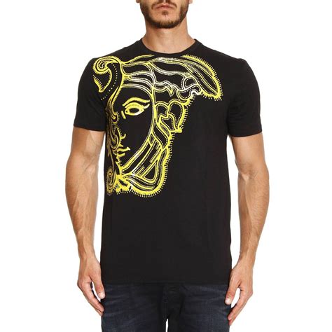 versace t shirt mens cheap|versace collection men shirt sale.